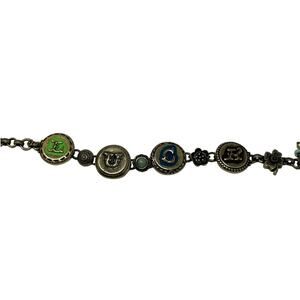 Lucky Brand Brass Tone "LUCK" Bracelet